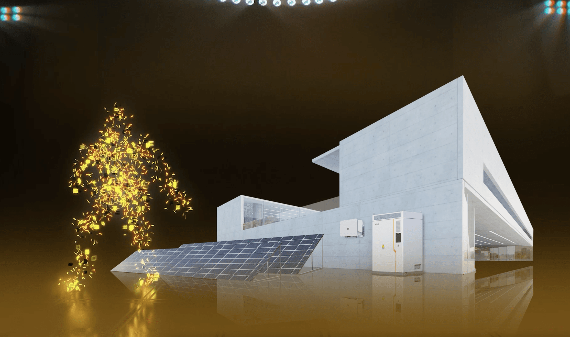 140 kW batterianlæg og 25 kW solceller styrker intelligent energiløsning